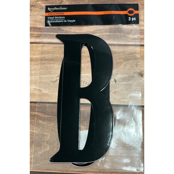 Recollections Halloween Vinyl Stickers Boo For Crafting Walls & Decor 430415 - Picture 2 of 3